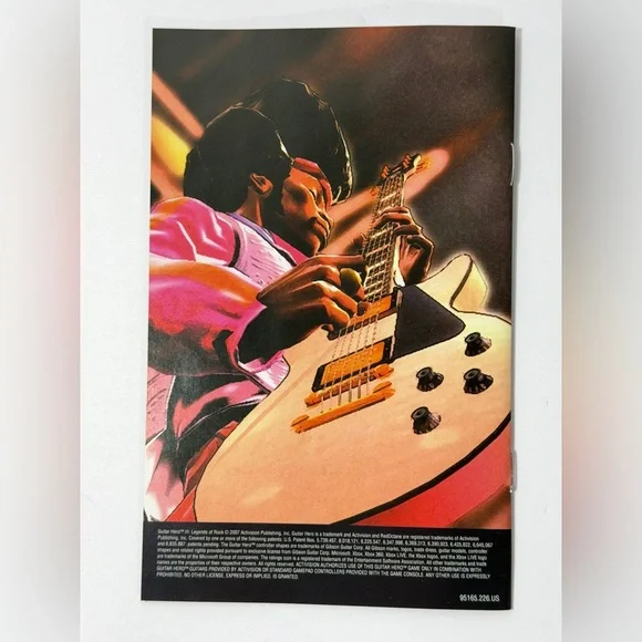Guitar Hero III: Legends of Rock Xbox 360 CIB Excellent Game Complete Manual - Picture 6 of 12